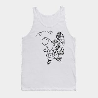 Hand Drawn Cute Animals Tank Top